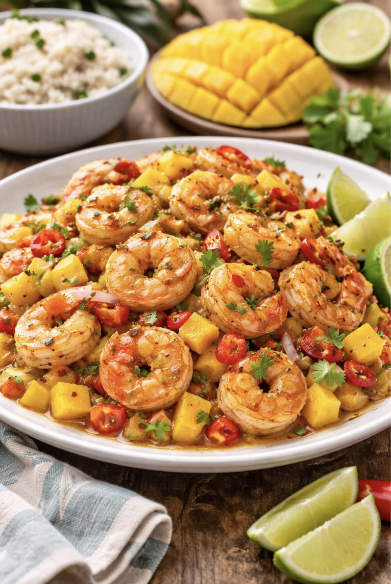 Mango shrimp